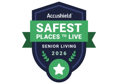 Charter Senior Living of Washington Recognized as Safest Places to Live™ for 2026